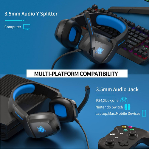 Auriculares Para Juegos De Phoinikas, Auriculares Ps5 Para P