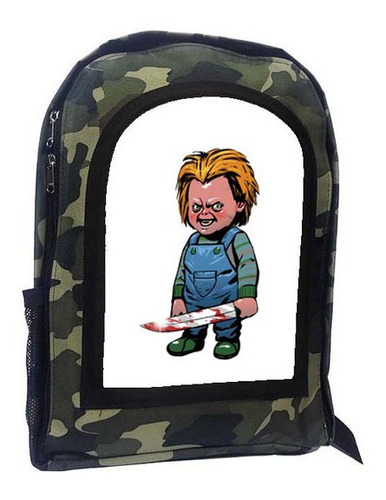 Mochila Camuflada Chucky A36