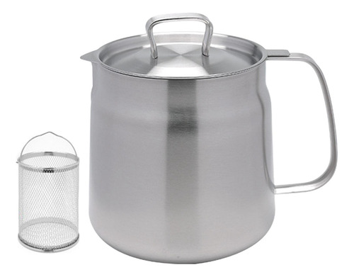 Recipiente Para Grasa De Tocino, Freidora, 1,5 L Con Cesta