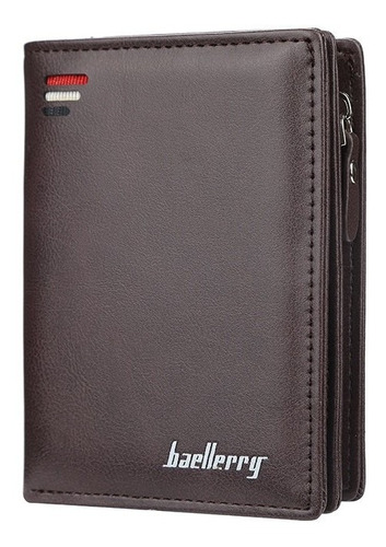 Portadocumentos Baellerry, grande, vertical, marrón, para hombre