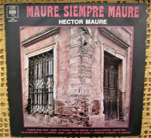 Hector Maure / Maure, Siempre Maure - Lp De Vinilo 