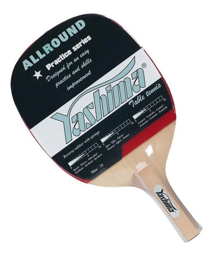 Raquete Yashima Tenis De Mesa Caneta Lisa Ping Pong Original