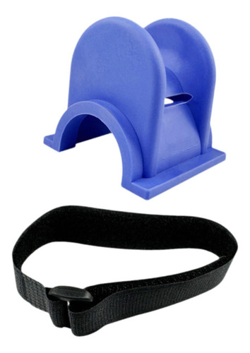 Porta Cañas De Pescar... Azul En Forma De U