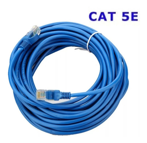 Cable Red 15 Metros Cat 5e Utp Rj45 Internet Ethernet Largo