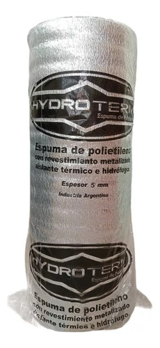 Aislante Térmico Espuma Hydroterm Aluminizada 5mm X 20 Mts