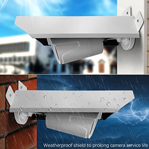 Universal Security Camera Sun Rain Cover Shield Para Cámara