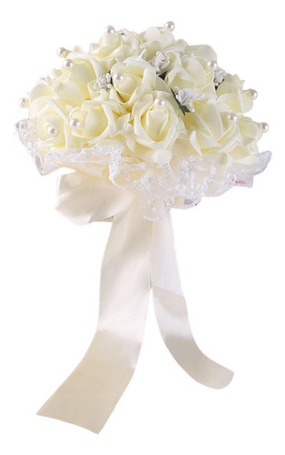 De Novia De Boda Flores Artificiales Rosas Artificiales Ramo