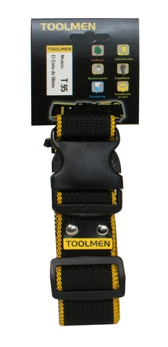 Imagen 4 de 9 de Cinturon Toolmen T95 Para Todos Los Modelos Portaherramienta