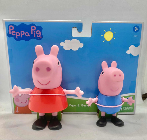 Figuras Peppa & George Pig 12cm Hasbro