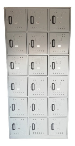 Locker De 18 Puestos De Industrias Cruz. 