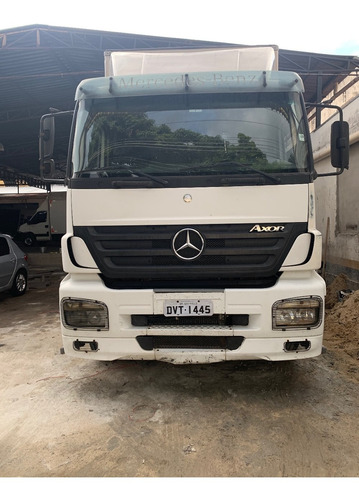 Caminhão Bitruck Mercedes Benz Axor 1933s Ano 2007 Baú
