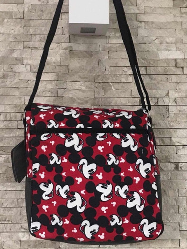 Bolsa Mickey Mouse Exclusividade Disney Store Tecido Nova