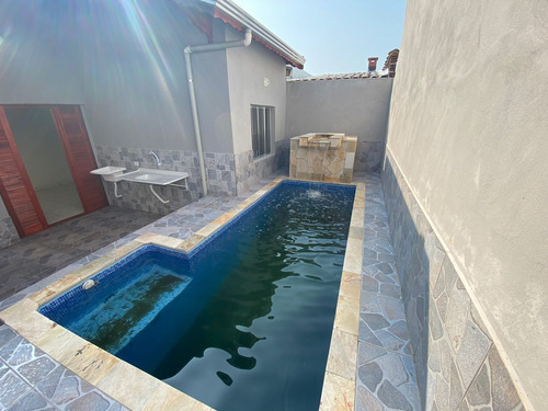 Imagem 8 de 15 de Casa Nova Com Piscina Balneário Flórida Mirim!!! - Ca00855 - 70275939