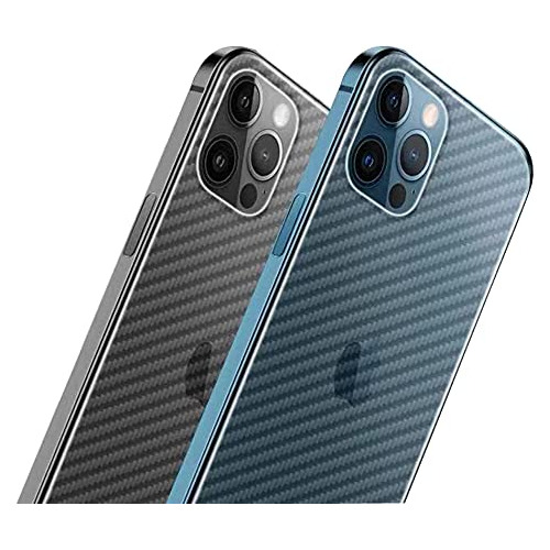 Para iPhone 12 Pro Protector Pantalla Trasera 3d Fibra Ultra