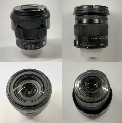 Sigma Contemporary 17-70mm F2.8-4 Dc Macro Os Hsm Nikon F Negro (Usado)