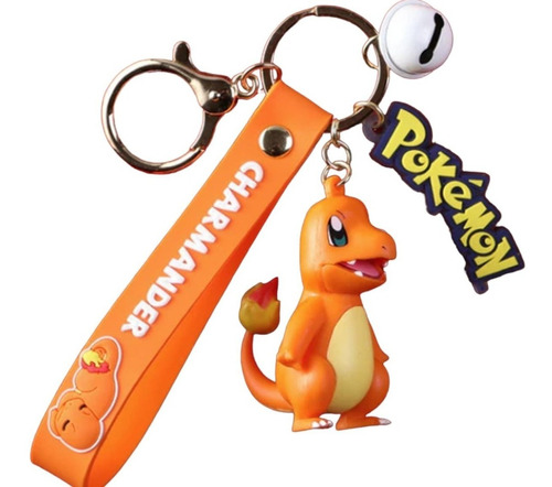 Llavero Charmander Pokemon Plastico Y Goma Anime Otaku