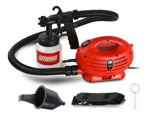 Imagen 1 de 10 de Equipo Pintar Latex Omaha 650w Compresor Soplete Pistola