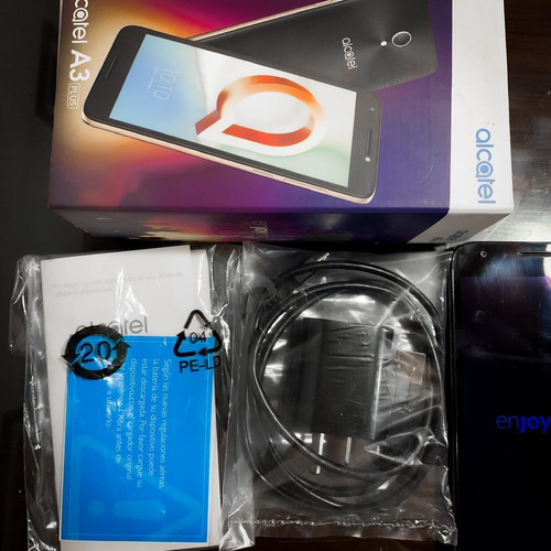 Celular Alcatel A3 Plus Completo + Funda