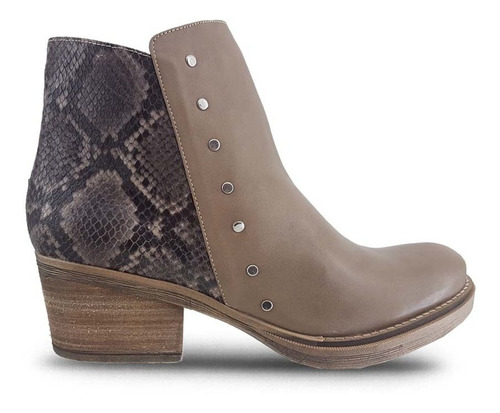 Bota Mujer Alita 5027 Con Taco Sitr Pie Delicado