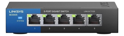 Switch Linksys Se3005  5 Puertos Ethernet Gigabit