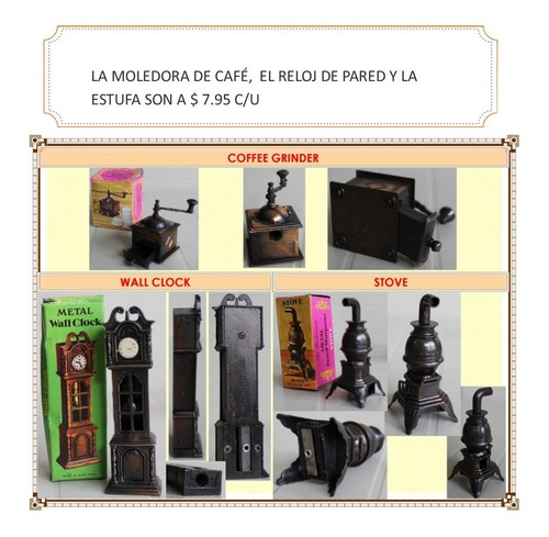 Imagen 4 de 7 de Sacapuntas Antiguo Años 70 Modelo Estufa Nuevo