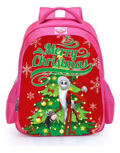 Christmas Mochila Casual Moda Estudiante Lindo