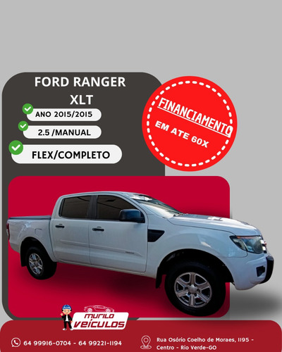 Ford Ranger 2.5 XLT 4X2 CD 16V FLEX 4P MANUAL