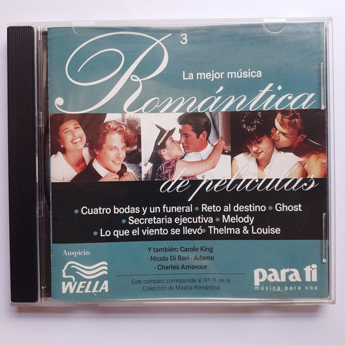 Cd Original - La Mejor Musica Romantica De Peliculas (3)