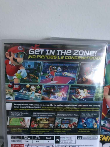 Mario Tennis Aces Nintendo Switch Nuevo Físico Original