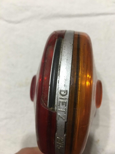 Farol Antiguo Posición Y Guiño Bicolor Dietz 275 Camión (Usado)