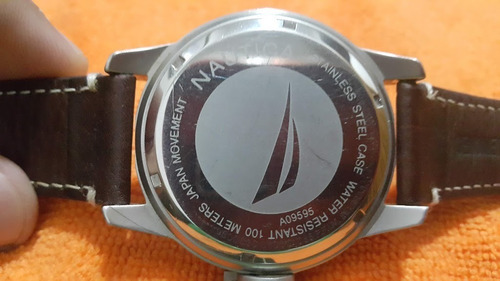Relógio Nautica Militar A09595 Preto 2 Pulseiras