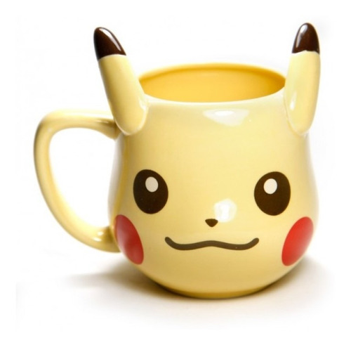 Taza Tazon 3d Pokemon Pikachu 