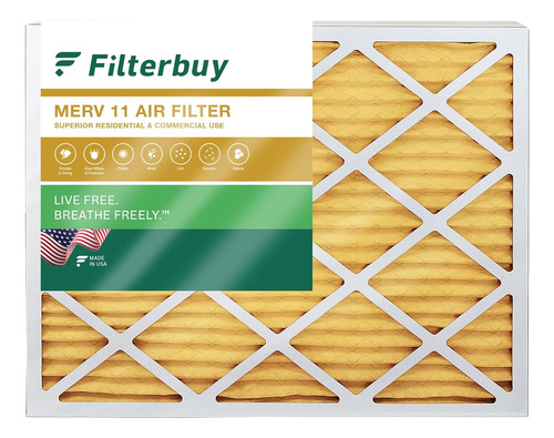 - Filtro De Aire Merv 11 De 20 X 25 X 4 (1 Unidad), Fil...