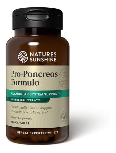 Natures Sunshine Pro-pancreas 100caps