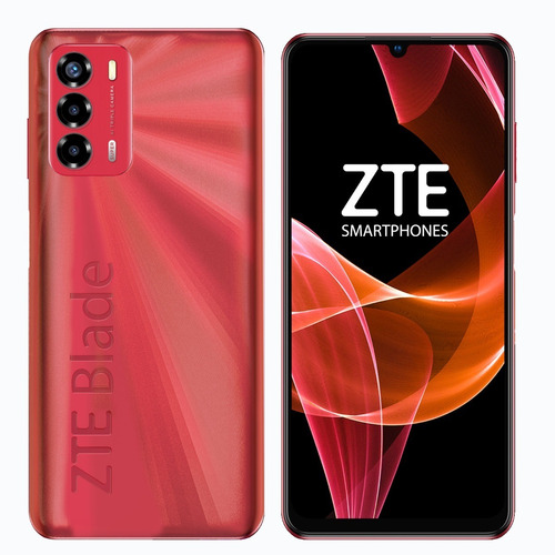 Zte Blade V40 Vita 5gb + 128gb Carga Rápida De 22.5w Color Rojo