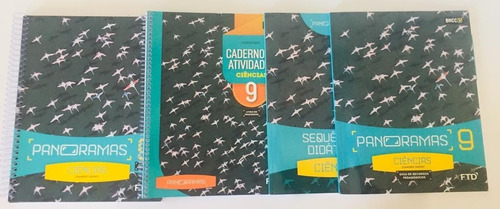 Livro Panoramas Ciências - 9º Ano + Caderno De Atividades E Complementos