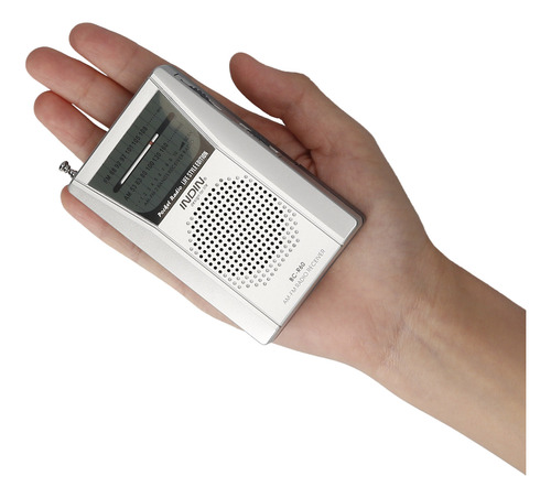 Radio De Bolsillo Portátil Bc-r60 Am Fm Que Funciona Con Pi