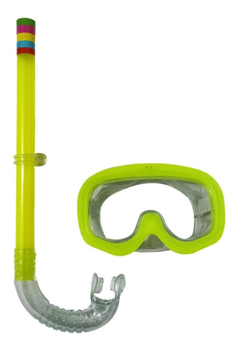 Kit  De Buceo Snorkeling Mascara Mas Snorkel 11860pp