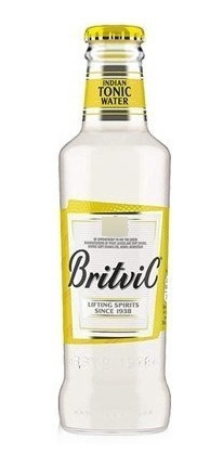 Imagen 2 de 5 de Agua Tonica Britvic 200ml Importada Pack X24