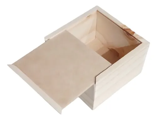 comprar  6 Cajoncitos De Madera Con Tapa 15x15x10 Souvenirs Regalos