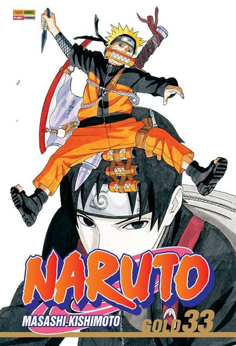 Naruto Gold 33 Mangá Panini! Edição Especial De Colecionador