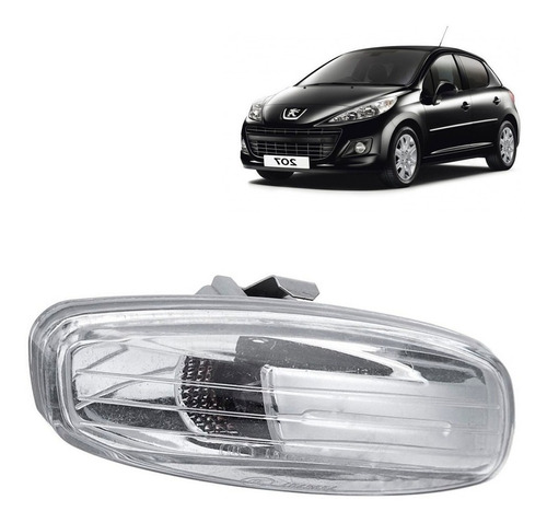 Farol Tapabarro Izquierdo Para Peugeot 207 1.4  2007 2009