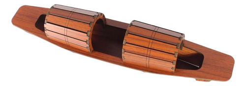 Barco De Madera Clásico 3d Puzzle Juguetes Centro De Mesa B