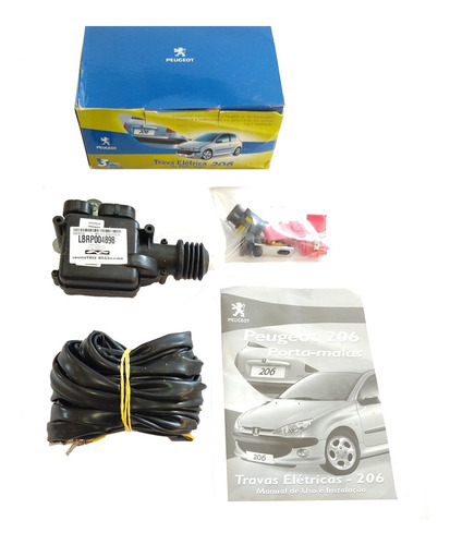 Trava Eletrica Porta-malas Peugeot 206 2006 2007 2008