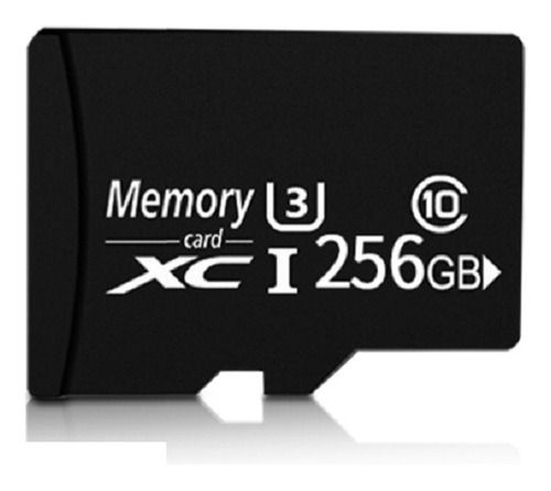 Memoria Micro Sd De 256gb  Clase 10 Alta Velocidad