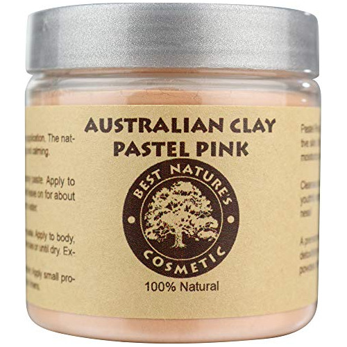 Arcilla Rosa Pastel Australiana Exfoliante Y Desintoxicante