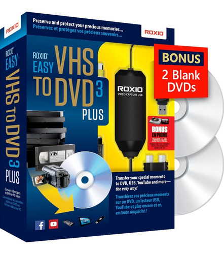 Roxio Easy De Vhs A Dvd Para Mac Vídeo A Dvd De Vhs, Hi8, V8