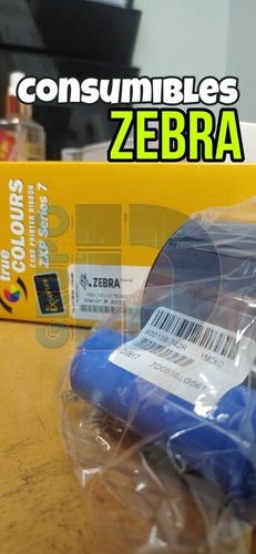 Cinta Zebra Serie 7 S/n 800077-742 Ymcko 750 Carnet 