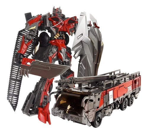 Transformers Sentinel Prime Camión Bomberos Deformable Coche