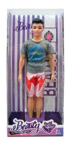 Muñecos Simil Ken Simil Barbie Articulado 30 Cm Ropa Fashio